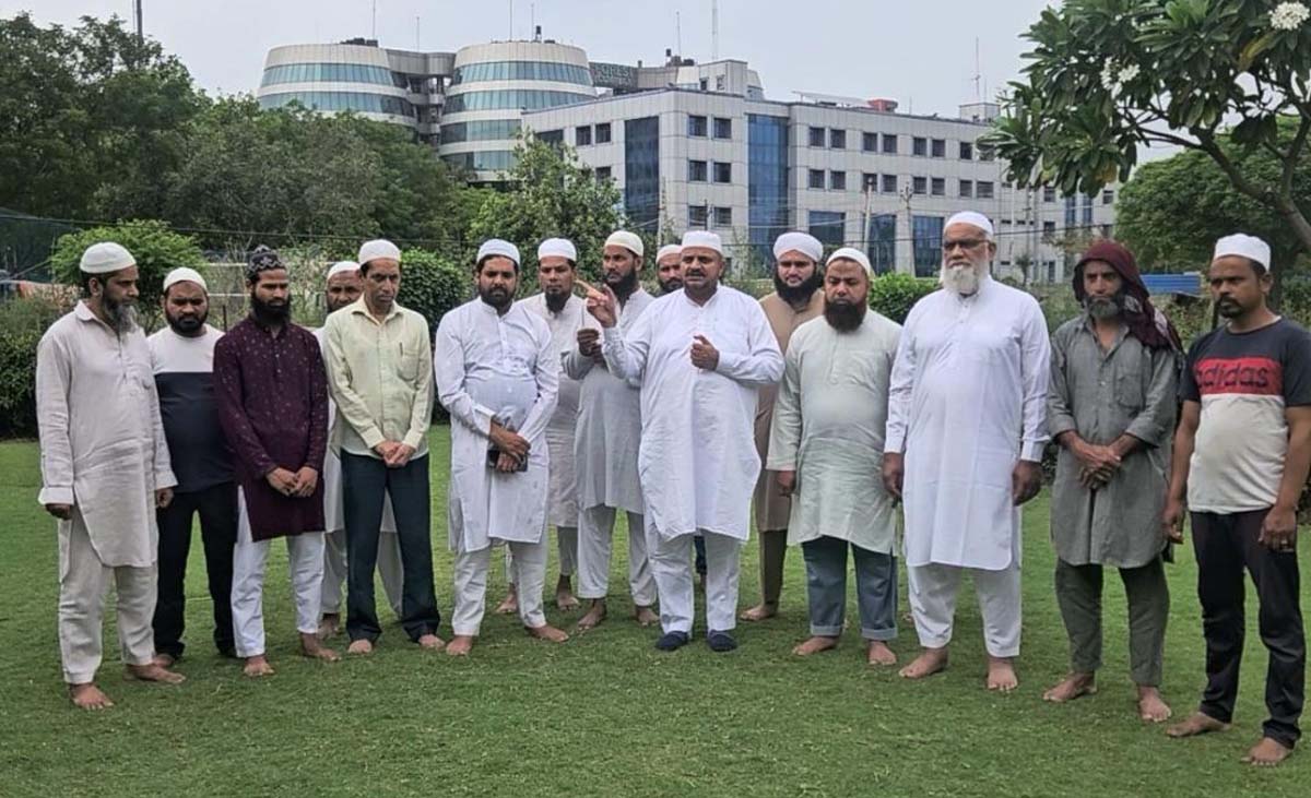 ਕੌਮੀ ਇਨਸਾਫ ਮੋਰਚੇ ਵੱਲੋਂ ਰਾਸ਼ਟਰਪਤੀ ਨੂੰ ਮੰਗ ਪੱਤਰ ਭੇਜਣ ਦੇ ਫੈਸਲੇ ਦੇ ਸਮਰਥਨ ਵਿੱਚ ਆਇਆ ਮੁਸਲਿਮ ਭਾਈਚਾਰਾ